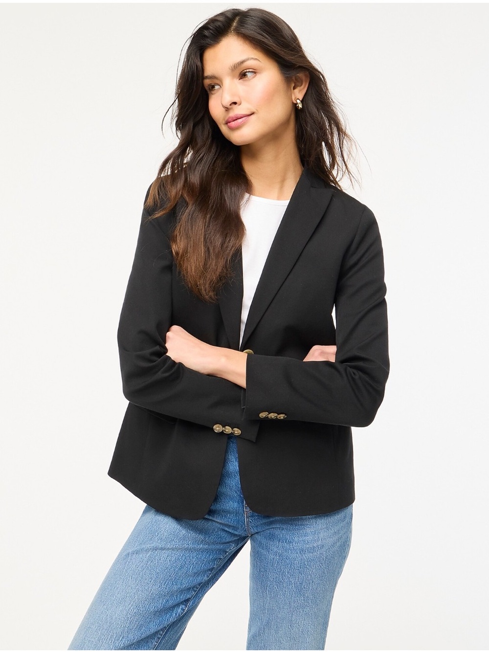 J Crew Blazer 0 Schoolboy Black